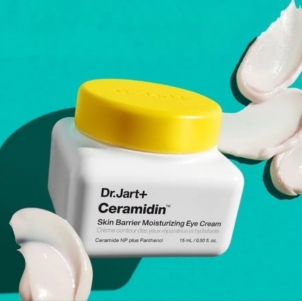 Dr. Jart+ Ceramidin Skin Barrier Moisturizing Eye Cream - New, in box - .5 fl oz